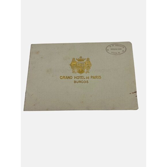 Grand Hotel De Paris Other - Vintage "Burgos Et Ses Environs" Booklet From Grand Hotel De Paris Burgos Spain